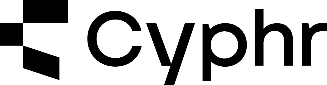 Cyphr wordmark on light background